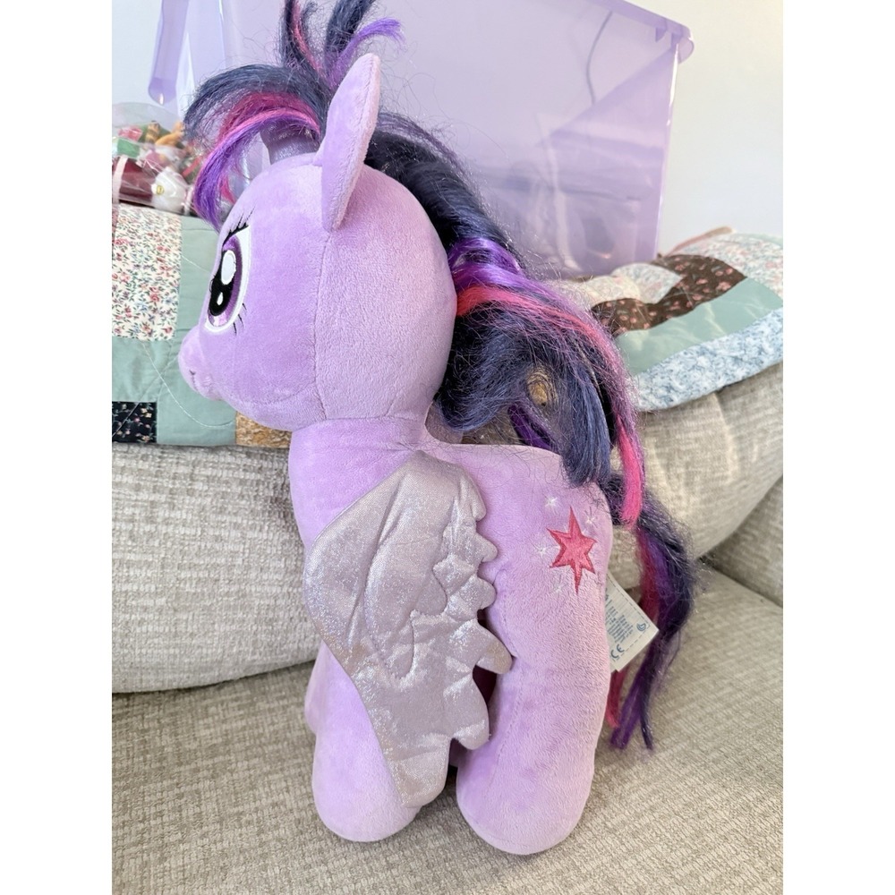 Build a Bear My Little Pony Twilight Sparkle Plush Purple Stuffed Animal Unicorn